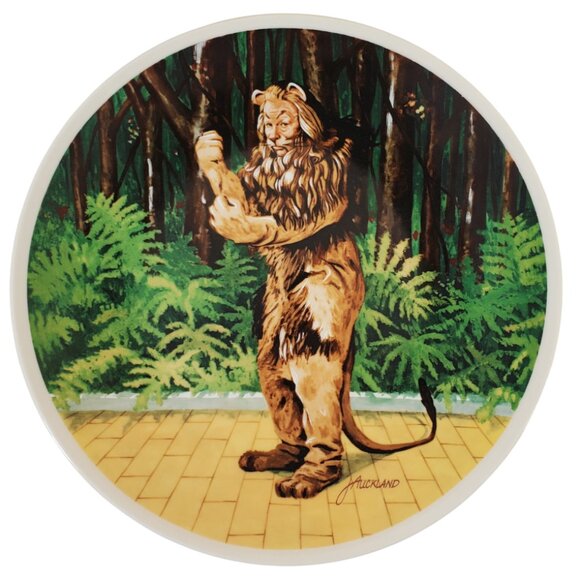 VTG Collector Plate "If I Were King" Wizard of Oz. Knowles China Co. 1978 - Picture 1 of 6